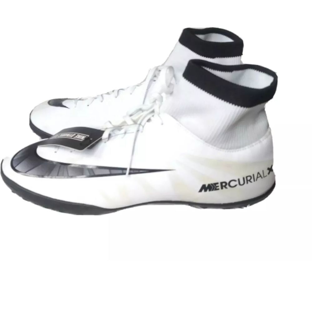 Nike Mercurialx Victory VI CR7 DF TF Mens Football Boots Sz 12- White 903612 401 - Picture 2 of 8